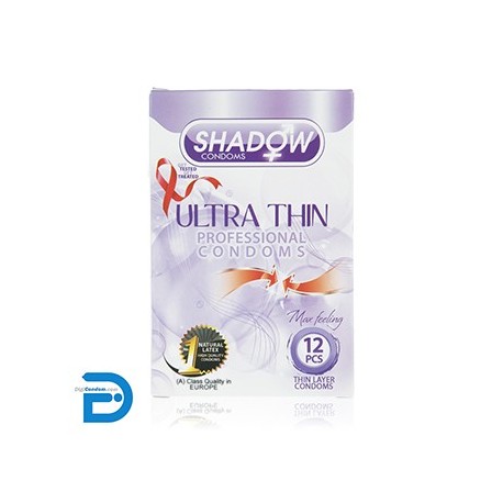 خرید کاندوم شادو 12 تایی بسیار نازک SHADOW UltraThin از دیجی کاندوم