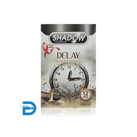 خرید کاندوم شادو 12 تایی تاخیری SHADOW Delay از دیجی کاندوم