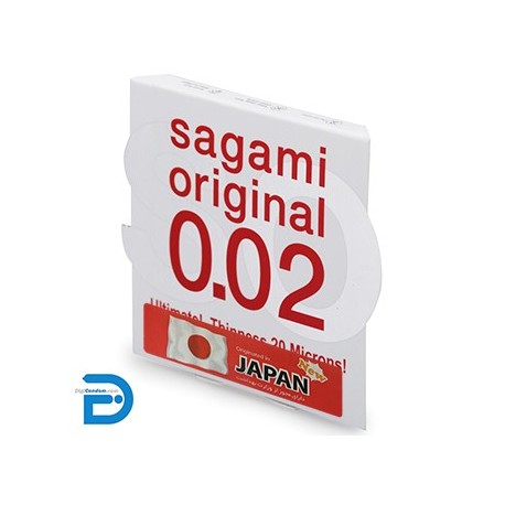 کاندوم پلی اورتان ساگامی سایز نرمال تک عددی Sagami Original 0.02