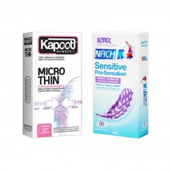 پک دوتایی کاندوم بسیار نازک