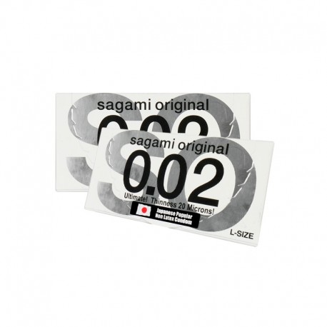 کاندوم ساگامی مدل 20 micron بسته چهارعددی سایز لارج