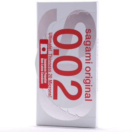 کاندوم پلی اورتان ساگامی سایز نرمال دو عددی Sagami Original 0.02