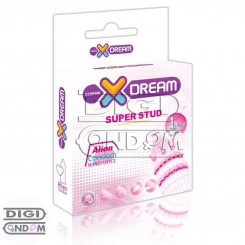 کاندوم فضایی ایکس دریم ایلین دکمه دار XDREAM Ailen Super Studs Condom