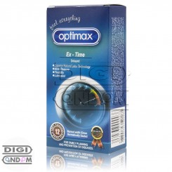 کاندوم اپتیمکس 12 تایی تاخیری اکس تایم OPTIMAX Ex-Time