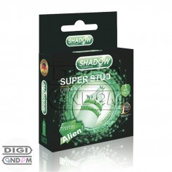 کاندوم فضایی شادو ایلین دکمه دار SHADOW Ailen Super Studs Condom