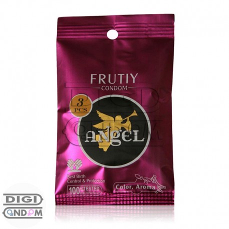 کاندوم انجل 3 تایی میوه ای معطر ANgEL FRUITY از دیجی کاندوم