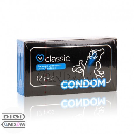 خرید کاندوم 12 تایی کلاسیک CONDOM classic از دیجی کاندوم