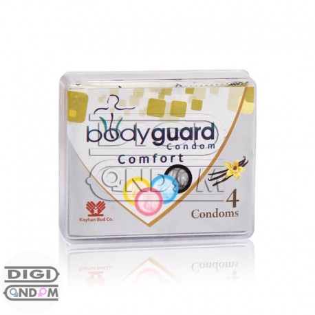 خرید کاندوم بادی گارد 4 تایی حلقوی bodyguard Comfort از دیجی کاندوم